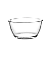 Glass Solid Mixing Bowl - 1500ml, 1 Piece, Transparent
