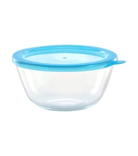 Glass Solid Mixing Bowl - 1500ml, 1 Piece, Transparent