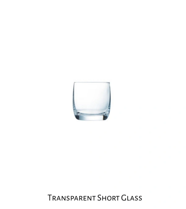 Short Glass 250 Ml (Pack Of 1 ) Colour Transparent