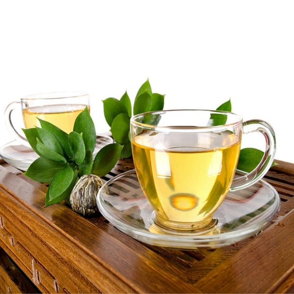 SMPH STAR Glass Tea Cup 150 ML ( Pack of 2 )