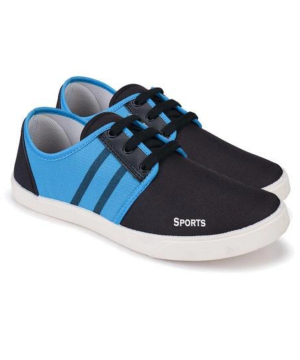 Blue Casual Shoes for Men - Black, UK 7