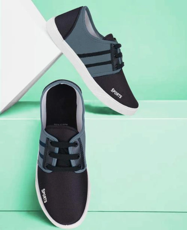 Blue Casual Shoes for Men - Black, UK 7, UK 8