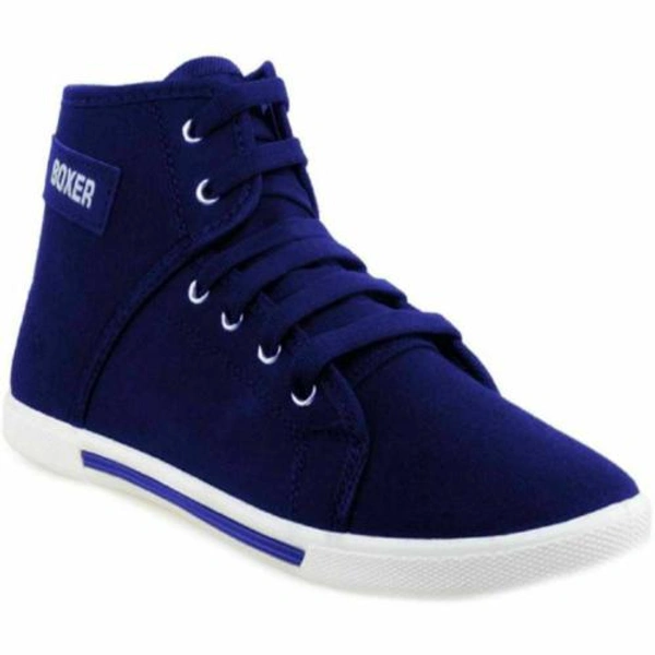 Blue Casual Shoe For Mens  - Navy Blue, UK8