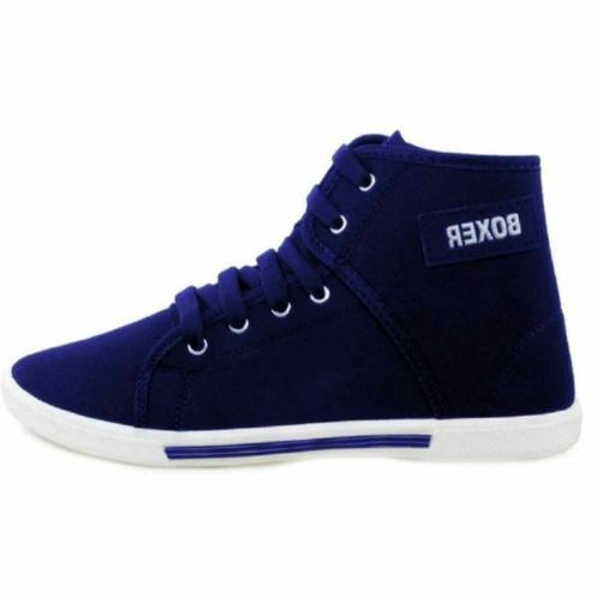 Blue Casual Shoe For Mens  - Navy Blue, UK8