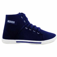 Blue Casual Shoe For Mens  - Navy Blue, UK10