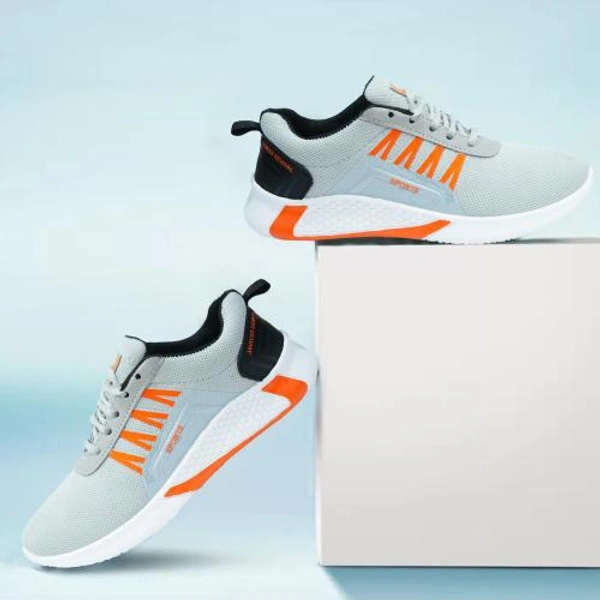 Grey Sports Shoes For Men - Gray