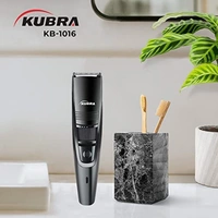 Min runtime, Adjustable 20 Length Setting, Ultra Sleek Beard Trimmer for Men (Black) - Black