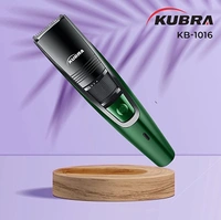 USB Fast charging, 90 min runtime, Adjustable 20 Length Setting, Ultra Sleek Beard Trimmer for Men (Green)