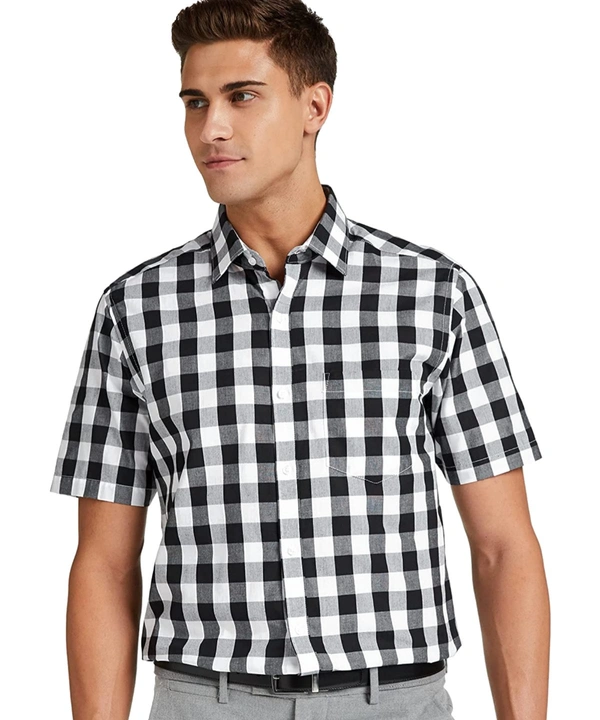 Men's Regular Fit Formal Shirt - White, 40