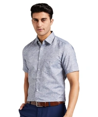 Men's Regular Fit Formal Shirt - 40, Alto