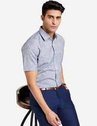 Men's Regular Fit Formal Shirt - 40, Alto