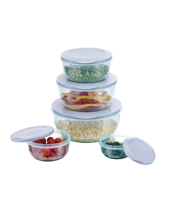 Plastic Container Pack Of 5 Pieces