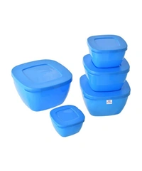 Grocery Containers 5 Pcs(Multi Color)