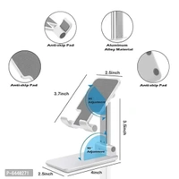 Adjustable and Foldable Desktop Phone Holder Stand for Phones Compatible with All Mobile Phone