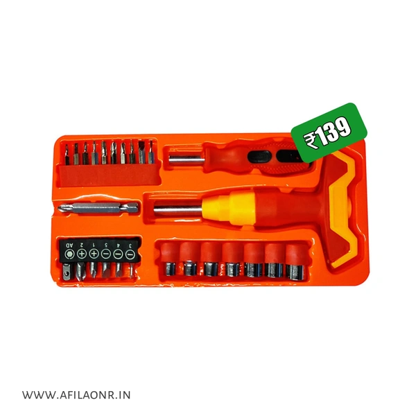 SMPH  Shopper 27 pcs Tool Wrench Tool Kit Magnetic