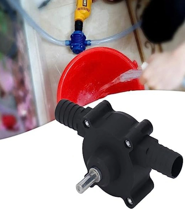 Mini Electric Drill Pump, Household PVC Self Priming Fluid Transfer Pump