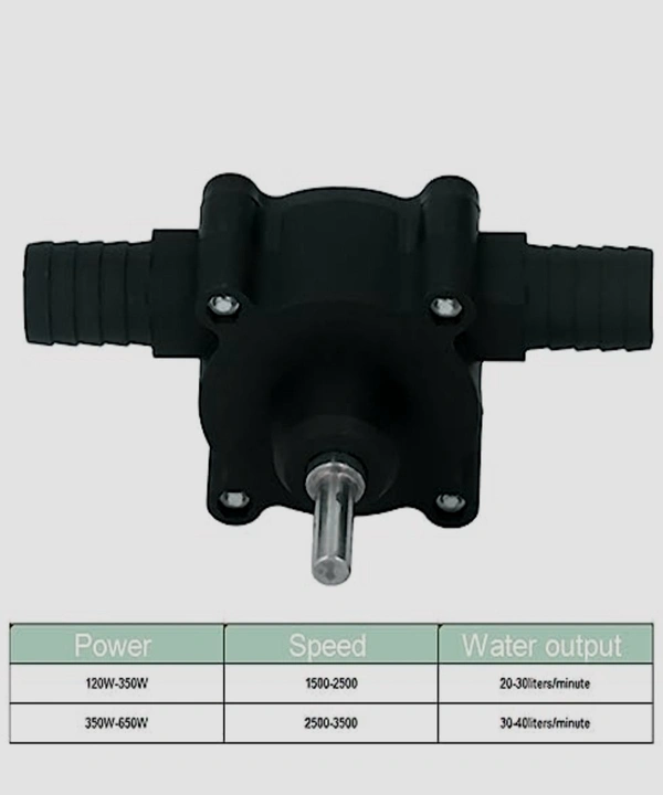 Mini Electric Drill Pump, Household PVC Self Priming Fluid Transfer Pump