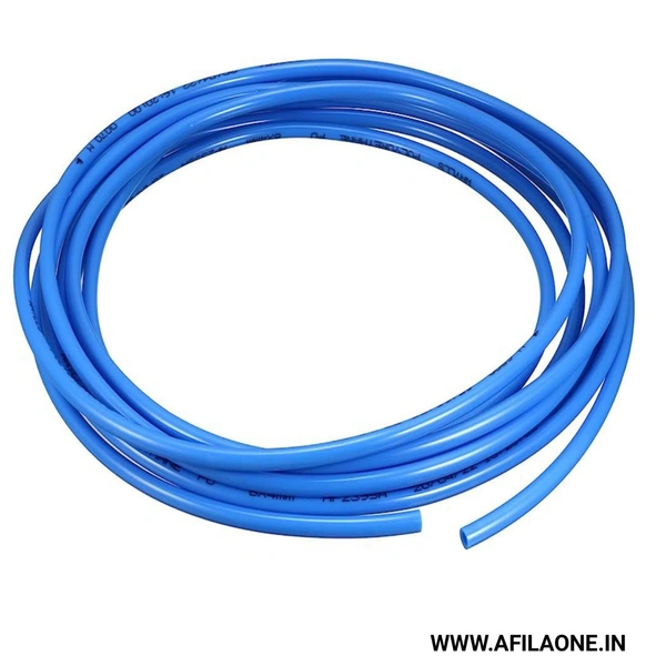 PU Pipe 8mm OD 6mm Inner Dia Blue PU Tube Hose Pipe 5 meter