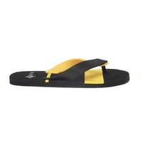 Slipper For Men yellow black Daily Wear Soft Casual  - UK9, Red