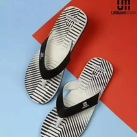 Trendy Men Rubber Slippers - Uk9, Green