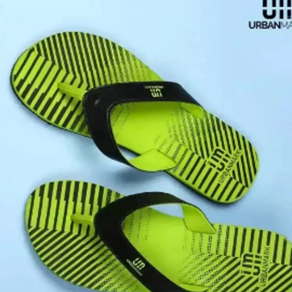 Trendy Men Rubber Slippers - Uk7, Blue