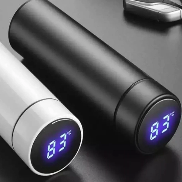 Water Bottle With LED Temperature Display