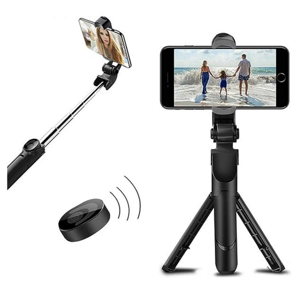 SMPH Multifunctional Selfie Stick Tripod Stand Mobile Stand