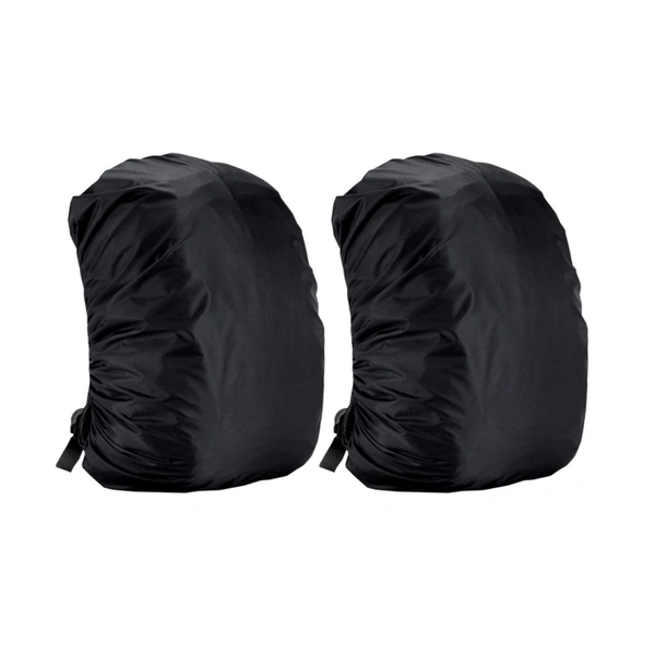 Rain & Dust Cover for Laptop Bags/School Bags (Black) Beg cover Beg Kabar
