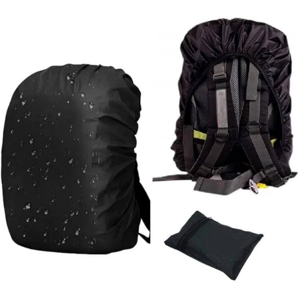 Rain & Dust Cover for Laptop Bags/School Bags (Black) Beg cover Beg Kabar