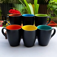 Ceramic Tea/Coffee Mugs ( 320 ml ) (Pack of 2)