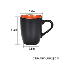 Ceramic Tea/Coffee Mugs ( 320 ml ) (Pack of 2)