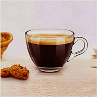 AFILAONE  Glass Cup For Tea Coffee Ice Cream 80Ml| chai coffee glass cup