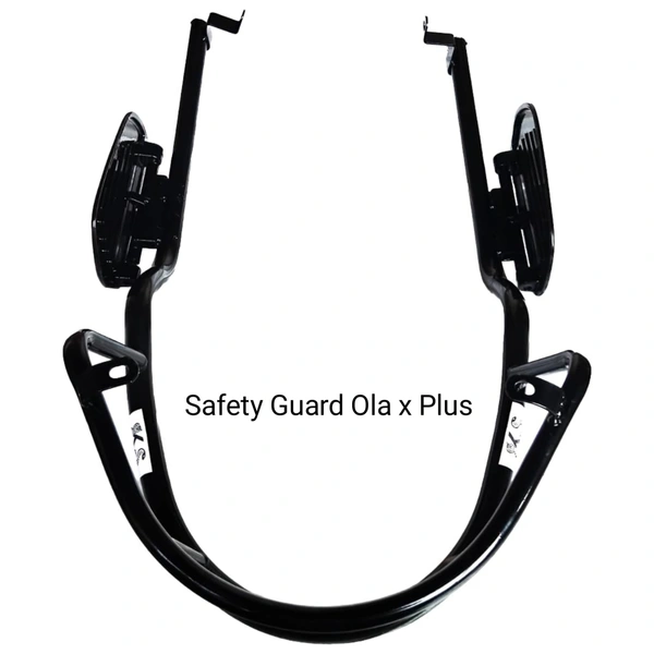 OLA Ola  Scooter Motorcycle Crash Bar Frame Protection Guard, Black, S1x Plus 3rd Generation Compatible