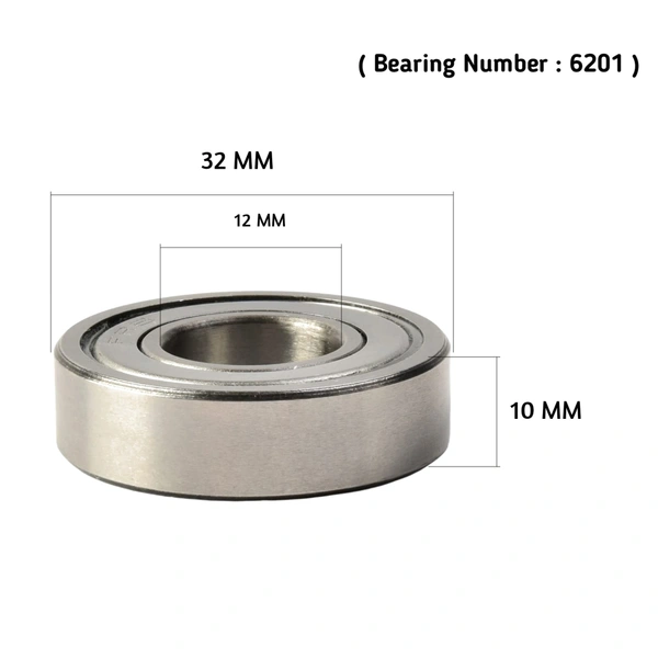 Ball Bearing - Bearing No. : 6201