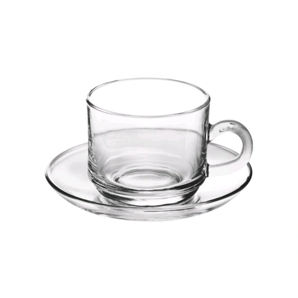 Glass Tea Cup 160ml. Capacity