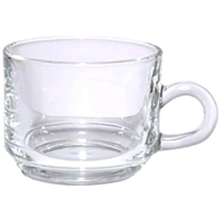 Glass Tea Cup 160ml. Capacity