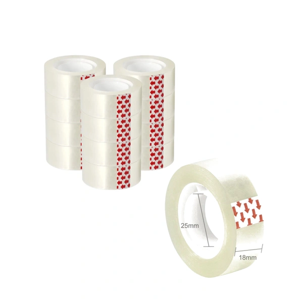 SMPH STAR  Cello Tape Dispenser With Cutter, Cello Tape 24 and 1Dispenser 1/set