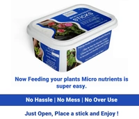 Feromones Micro Nutrient Fertilizer Sticks for Plants - Easy Micronutrient Fertilizer for Plants in Home Garden - 100 sticks