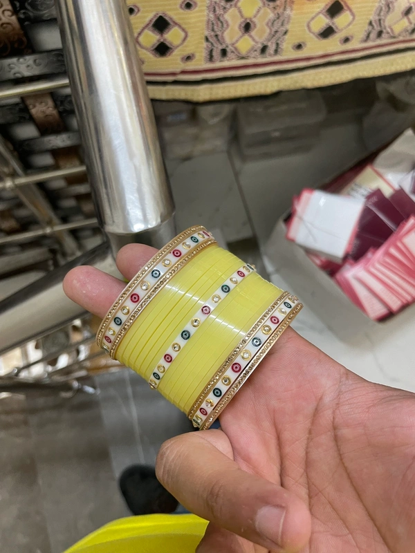 Simran Short Chura - 2.8, Yellow