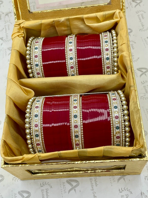 Pearls Bridal Chura - 2.8