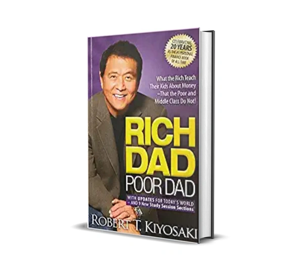 Rich Dad Poor Dad : What The Rich Teach Their Kids About Money That The Poor And Middle Class Do Not!: (25th Anniversary Edition) by Robert Kiyosaki - English Edition, 10.8 x 2.54 x 17.15 cm