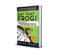 Eat That Frog!: 21 Great Ways to Stop Procrastinating and Get More Done in Less Time by Brian Tracy - Paperback, 20.3 x 25.4 x 4.7 cm