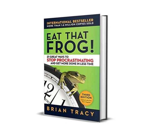 Eat That Frog!: 21 Great Ways to Stop Procrastinating and Get More Done in Less Time by Brian Tracy - Paperback, 20.3 x 25.4 x 4.7 cm