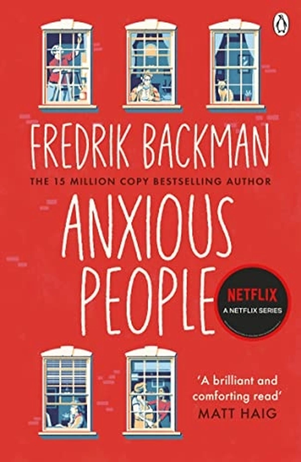 Anxious People by FREDRIK BACKMAN - Paperback, 22 x 15 x 2.5 cm