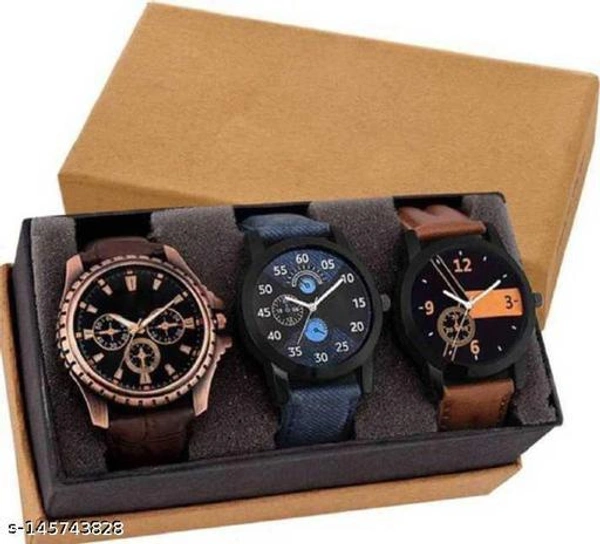 Ravishing Men Analog Watches (Pack Of 3)
