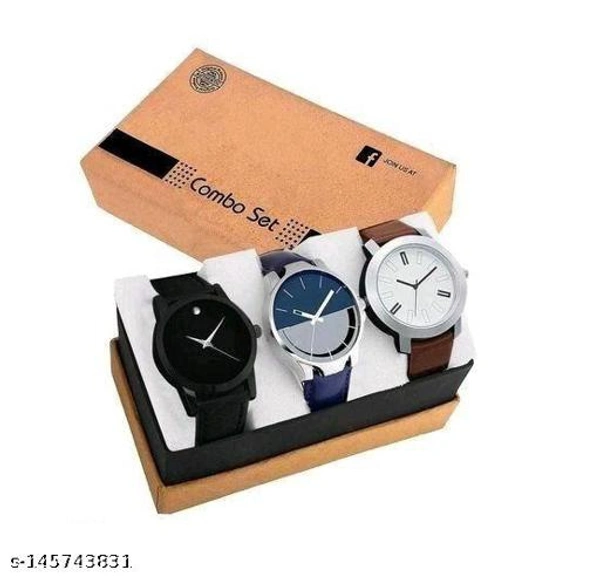 Ravishing Men Analog Watches (Pack Of 3)