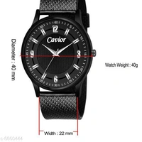 Mens Blue Day and Date Function Analog Watch