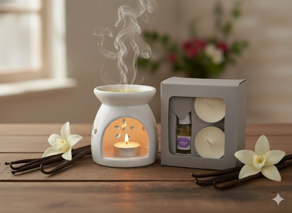 Oil Burner Gift Set - Jasmine