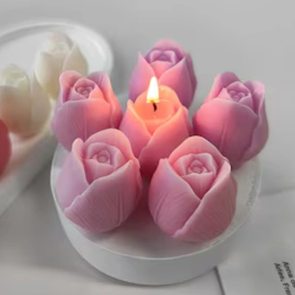Tulip Bouquet Candle