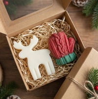 Reindeer & Hand Glove Candle (Set of 2 Candle)